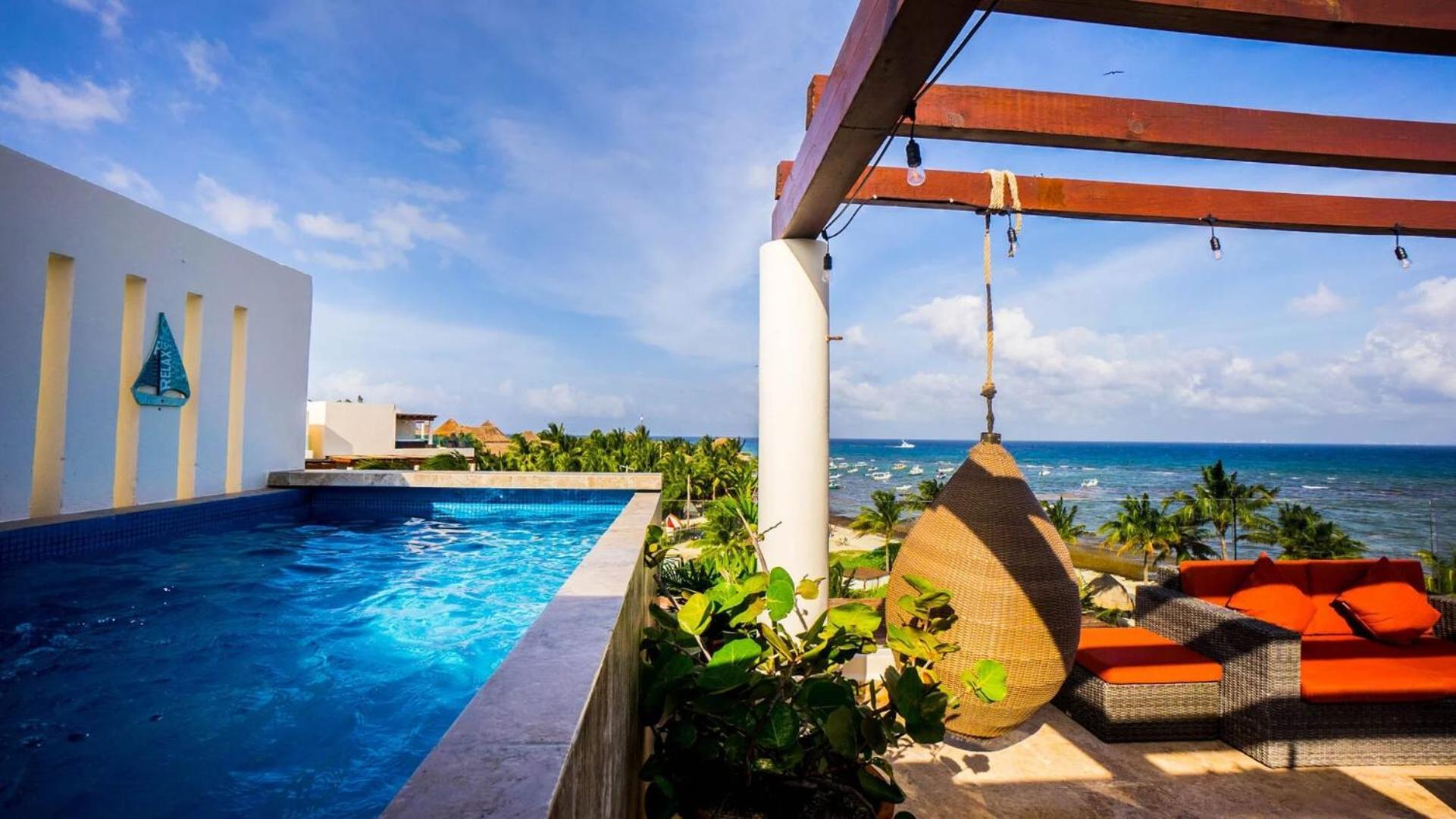 The Elements Oceanfront & Beachside Condo Hotel Playa del Carmen Exterior photo